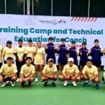 10 Atlet Timnas Soft Tennis Indonesia Latih Tanding dengan Timnas Korea
